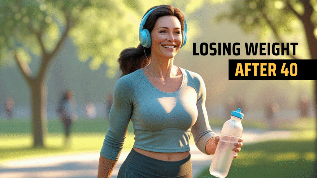 losing weight after 40